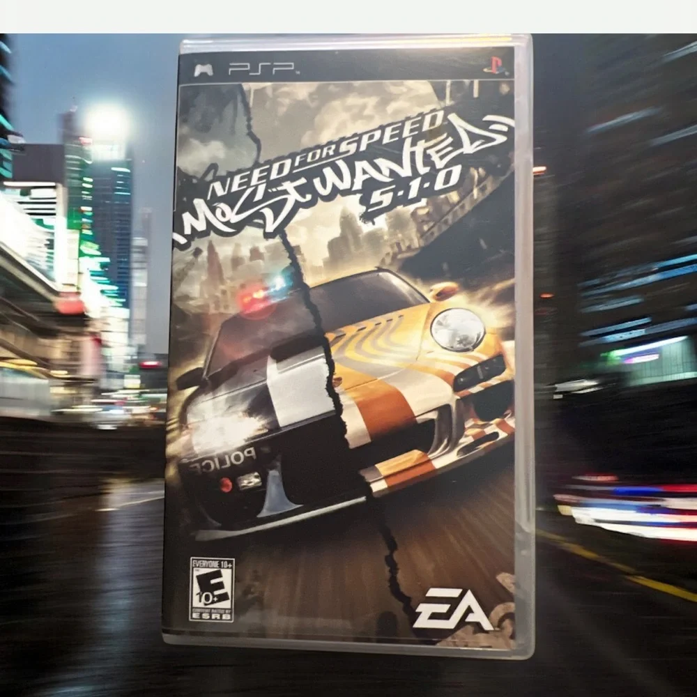 Need for Speed Most Wanted 5-1-0 Sony PSP Complete w/‎ Case EA Racing